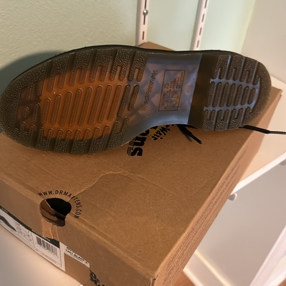 Dr. Martens Black Patent Leather Ankle Boots - Picture 4 of 4